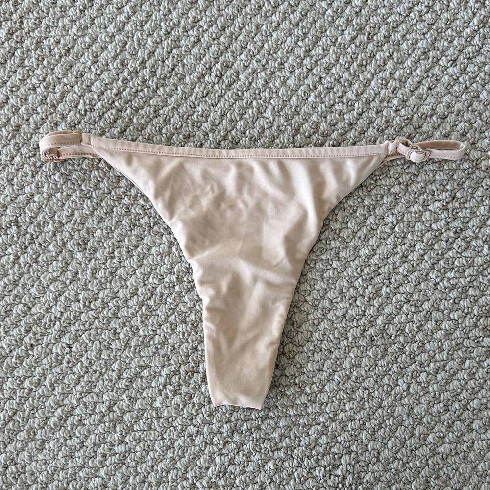 Acacia Beige Bikini Bottom